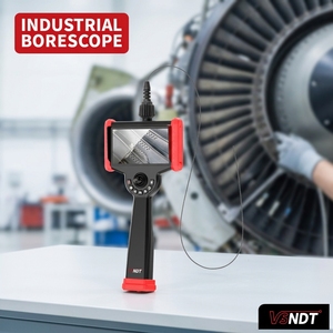 Boroscopio Industrial con Sonda de 0.95mm, Cable de 0.5m, Resistente al Agua IP67, 1080P HD, para Inspección de Orificios de Enfriamiento de Cuchillas - Product Image 3