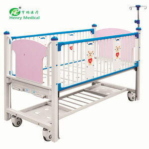 Cama de un solo Manivela para niños, cama de bebé práctica de una función para hospital - Product Image 4