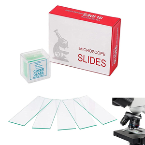 High Quality <strong>Microscope</strong> <strong>Slides</strong> /Cover Glass 24x50mm Frosted Plain Cleaned - Product Image 2