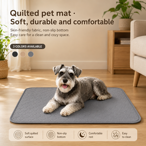 Tapis d'apprentissage réutilisables et lavables <span class=keywords><strong>pour</strong></span> chiens, imperméables, à absorption rapide, antidérapants, <span class=keywords><strong>pour</strong></span> chiots et chiens <span class=keywords><strong>de</strong></span> petite et moyenne taille - Product Image 2
