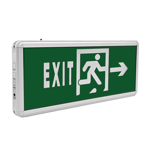 Luz de salida LED de emergencia de aluminio de bienvenida OEM ODM con señal de flecha para interiores y exteriores 220V para edificios Camping - Product Image 2