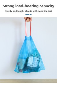 Tự động đóng dây rút PE túi nhựa flexo in thiết kế 9 màu sắc dùng một lần tùy chỉnh văn phòng di động hộ gia đình sử dụng - Product Image 5