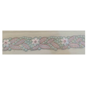 Luxe Style Ethnique Adultes Polyester Robes De Mariée Indien Perlé Tissu Broderie Travail Avant Panneau Arrière Adultes Salwar - Product Image 1