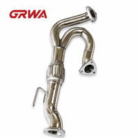 Collecteur d'échappement GRWA pour Nissan Altima SL SE SE-R 2002-2006 3.5L V6 SS201 Poli miroir 1.25mm