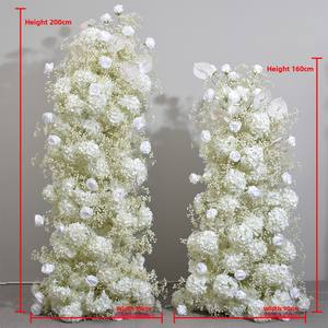 Nouveau ciel étoilé hortensia Rose fleurs artificielles à la main Arrangement <span class=keywords><strong>de</strong></span> mariage arc corne support pour l'obtention du diplôme <span class=keywords><strong>tour</strong></span> <span class=keywords><strong>de</strong></span> gâteau <span class=keywords><strong>de</strong></span> pâques - Product Image 6