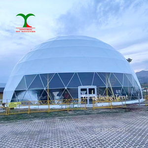 Domo Géodésique Glamping Dome Igloo <span class=keywords><strong>Ball</strong></span> Tentes pour centre d'exposition et de congrès Event Dome Tent Wedding - Product Image 3