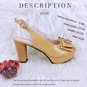 Conjunto de Zapatos y Bolso de Fiesta con Estampado Animal, Metálicos, Impermeables, de Tacón Alto, Estilo Personalizado, Tacón Súper Alto con Punta Abierta - Product Image 3