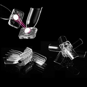 Lot de 50 éventails magnétiques transparents pour nuancier de couleurs d'ongles, présentoir d'ongles, palette de vernis gel pour salon, outil de démonstration de manucure - Product Image 3