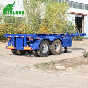 Châssis à prix d'usine pour remorque de <span class=keywords><strong>voiture</strong></span>, <span class=keywords><strong>camion</strong></span> porte-conteneurs squelette, semi-remorque de <span class=keywords><strong>transport</strong></span> - Product Image 4