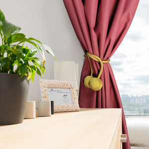 Miễn phí Mẫu phòng ngủ trang trí nam châm đầy màu sắc Rèm Tie trở lại móc Rèm cực bài hát Phụ kiện từ Rèm Tieback - Product Image 4