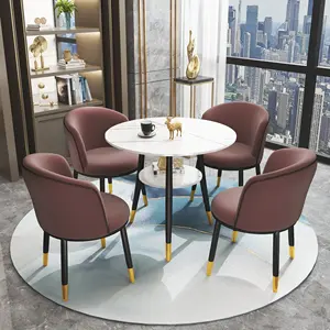 Conjunto de mesa e cadeiras para restaurante, mesa redonda e mesa de café, conjunto de bar, bar, bar, narguilé, lounge, conjunto de móveis, venda imperdível