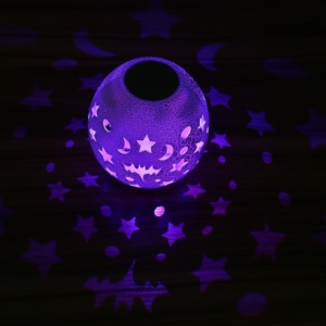 Salida de fábrica 2024 NUEVO fiesta láser Luz vaso proyector juguete LED luz colorida, control remoto táctil huevo luz tipo C - Product Image 5