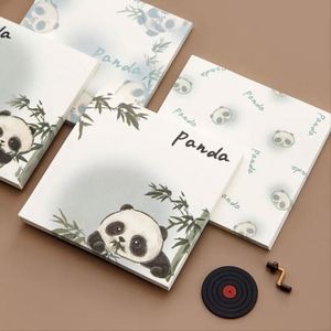Blocs-notes autocollants Panda de haute qualité pour étudiants – Essentiels de rentrée scolaire – Papier mémo dessin animé – Cadeaux parfaits pour le bureau et les études - Product Image 6