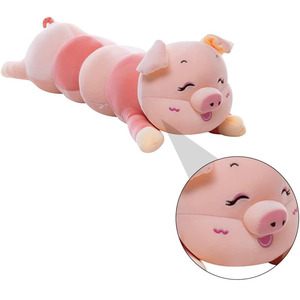 Poupée géante Caterpillar Kids Animal Hugging Cushion Favor Toy Decoration Body Pig Animals Cartoon Style Doll <span class=keywords><strong>Jumbo</strong></span> Caterpillar Plush - Product Image 3