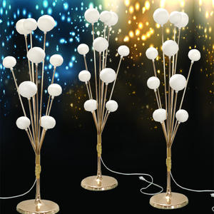 O-X477 Gros accessoires de <span class=keywords><strong>mariage</strong></span> galvanoplastie lumineuse coton route plomb d'étape de lumière de boule de bulle de <span class=keywords><strong>mariage</strong></span> piste de danse led lumières - Product Image 2