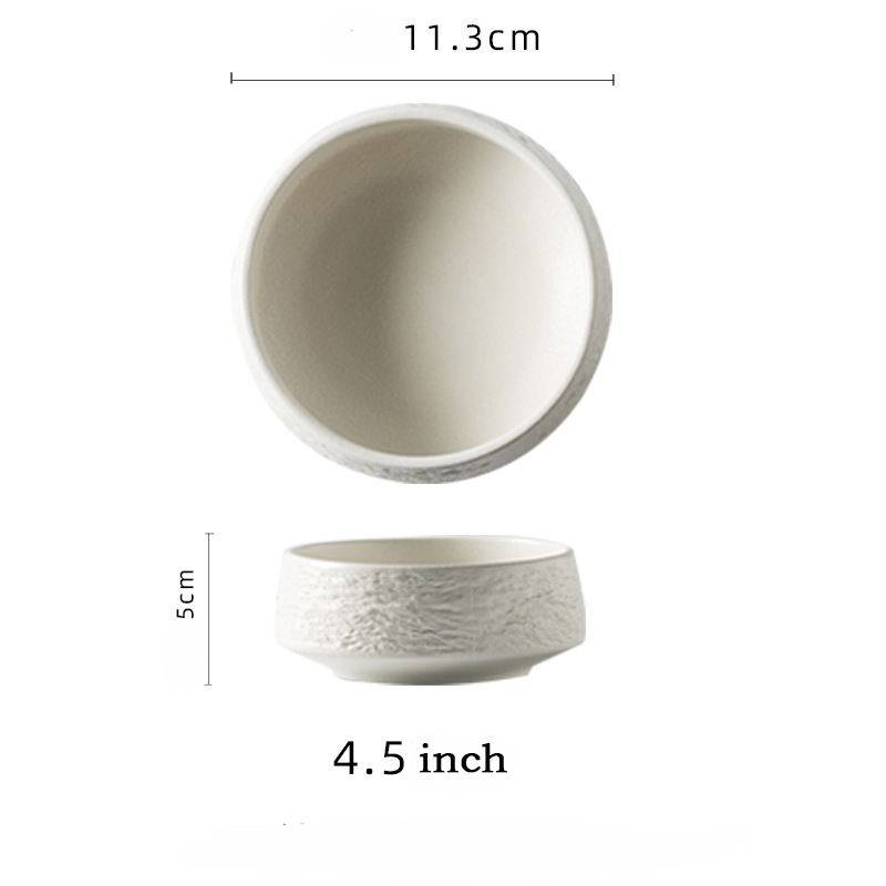 4.5 inch bowl-White