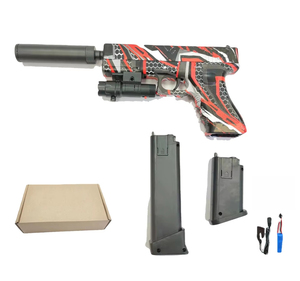 Pistola elettrica 2024 ad acqua morbida Splatter Gun Gel Blaster pistola Graffiti con acqua giocattolo di tiro - Product Image 5