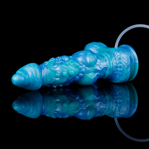 Dildo Dragón de Montaña Morado con Estimulador Eléctrico de Punto G y Eyaculación, Plug Anal de Silicona Monstruoso, Masturbadores para Mujer y Hombre - Product Image 5