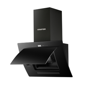 China al por mayor Vertical hogar cocina chimenea 60cm 90cm montado en la pared restaurante inteligente campana extractora - Product Image 3