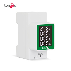 TONGOU เครื่องวัดแรงดันไฟฟ้ากระแสสลับ เครื่องวัดกระแสไฟฟ้า เครื่องวัดกำลังไฟฟ้า เครื่องวัดค่าตัวประกอบกำลังไฟฟ้า จอแสดงผลดิจิตอล อุปกรณ์ตรวจสอบแรงดันและกระแสไฟฟ้า M312 - Product Image 3