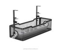CY-7006 Chengyu Hot Sale Kabel management unter Schreibtisch kabel unter Schreibtisch Kabel management fach mit Klemme für Schreibtisch draht management