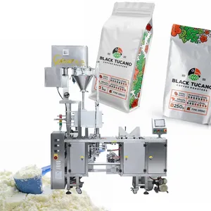Factory Price Premade Bag Flour Packaging Machinery Doypack Filling Coffee Milk Automatic Pouch Powder Packing Machine