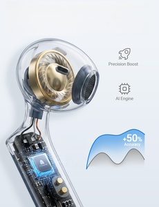 Audífonos Inalámbricos Semi-Intraaurales Yuou de Alta Calidad con Logotipo Personalizado, LED y Chipset JL para V5.3, Resistentes al Agua IPX4, Sonido de Alta Fidelidad - Product Image 3