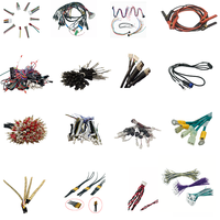 Harnes kawat kustom jst sh vh zh, rangkaian kabel perakitan konektor 2/3/4/5/6/7/8/9 pin
