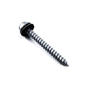 Tornillo Autoperforante <span class=keywords><strong>de</strong></span> Acero <span class=keywords><strong>de</strong></span> Alta Resistencia con Recubrimiento <span class=keywords><strong>de</strong></span> Zinc, Cabeza Hexagonal, Autoperforante, para Techos, con Arandela, Compuesto Bimetálico - Product Image 3