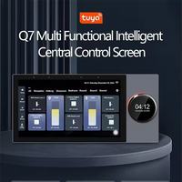 Panel de control central de automatización del hogar inalámbrico Smart Q7 de 7 pulgadas Zigbee Gateway con 8 altavoces y aplicación Android Q7 WiFi