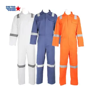 190gsm 100% cotone tute da lavoro sicurezza generale tuta antipolvere tessuto abbigliamento da lavoro cavetall abiti da lavoro uniforme abbigliamento da lavoro