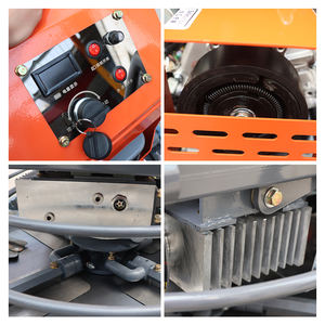 เครื่องเกรียงไฟฟ้าสำหรับขับขี่คอนกรีตเครื่องบังคับเฮลิคอปเตอร์คอนกรีตแบบโรตารี่คู่ - Product Image 5