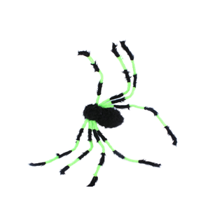 Souvenir tissu noir Halloween Festival grande araignée jouet entier - Product Image 3