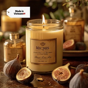 Vente en gros boîte cadeau avec logo personnalisé contenants parfumés marque privée cire de soja parfums d'aromathérapie bougies - Product Image 1