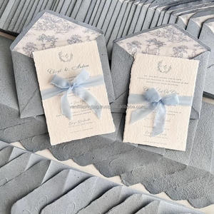Forro de Sobres para Tarjetas de Regalo de Lujo Personalizadas, Impresión Offset con Estampado en Caliente para Invitaciones de Boda, Cartón Kraft con Logotipo Personalizado - Product Image 3