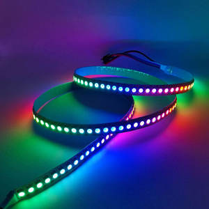 Luces sinfónicas 5050 con tiras de luces LED tipo marquesina, efecto de agua que fluye, tiras de luces suaves que cambian de color a todo color, modelos para bodas - Product Image 2