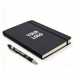 Libretas de Cuero PU A5/A6 con Tapa Dura, Personalizadas con Logotipo Grabado, para Regalos Empresariales, Venta al Por Mayor - Product Image 1