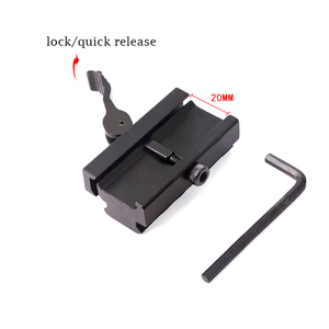 Adaptateur QD à 3 emplacements GUANLE à dégagement rapide, base de montage rehausseuse pour lunette de chasse, accessoires pour lunettes de visée – Vente chaude - Product Image 5