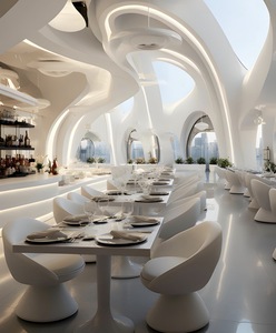 Conception d'aménagement intérieur commercial écologique, rendu <span class=keywords><strong>3D</strong></span>, plan d'étage, restaurant, bureau, magasin, clé en main - Product Image 4