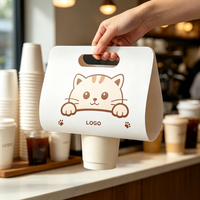 Support de Gobelets en Carton Personnalisé pour Café, Jus, Thé, Boissons à Emporter – Emballage en Gros pour Restaurants
