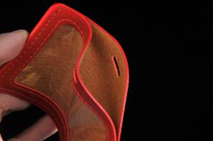 Porte-passeport en cuir portable multicolore pour carte de protection - Product Image 5