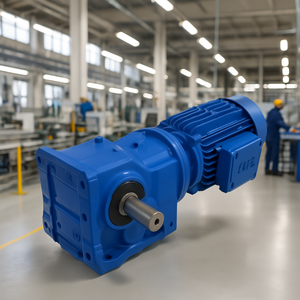 Nbk-Serie Tandwieloverbrenging Met Spiraalvormige Versnellingspook Met 220V 380V 400V 415V 440V 480V Ac 3-fase Elektromotor - Product Image 1