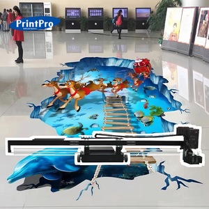 Printpro เครื่องพิมพ์ผนัง3D และพิมพ์พื้นเครื่องพิมพ์ยูวีอิงค์เจ็ทตรงกับผนังและพื้นเครื่องพิมพ์แบบกำหนดเอง - Product Image 1