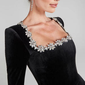 Vestidos donne eleganti abiti di lusso Casual da donna abiti Casual immagini elegantemente Casual <span class=keywords><strong>Sexy</strong></span> - Product Image 4