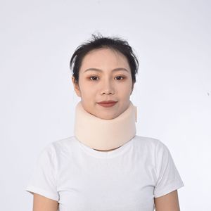 Collarín cervical de esponja blanca, el fabricante suministra soporte para el cuello y equipo de protección, adecuado para uso doméstico y para todas las estaciones. - Product Image 2