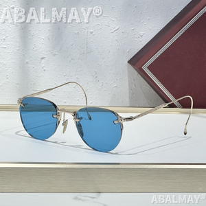 Gafas de sol de alta calidad para hombre, gafas clásicas FAIRBANK 47-21, gafas de moda para mujer, montura de lujo, gafas de sol de diseñador de marca JMM UV400 - Product Image 6