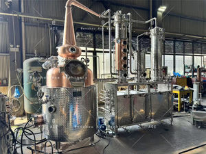 Équipement de distillation à vapeur Ace 200L pour <span class=keywords><strong>alcool</strong></span>, <span class=keywords><strong>vinaigre</strong></span> de malt distillé <span class=keywords><strong>blanc</strong></span>, équipement de transformation des boissons et du <span class=keywords><strong>vin</strong></span> - Product Image 2