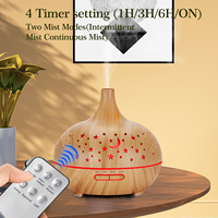 Humidificateur d'air ultrasonique USB/électrique à LED 7 couleurs, diffuseur d'huiles essentielles d'aromathérapie, en plastique, pour table, grande capacité, usage domestique