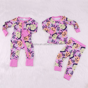 Ropa de bebé cómoda de alta calidad, conjunto de <span class=keywords><strong>dos</strong></span> piezas, pijamas de animales con estampado de manga larga para bebés para niñas - Product Image 4