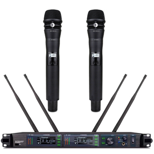 ไมโครโฟนไร้สาย ULXD4D รุ่น <span class=keywords><strong>KSM8</strong></span> ระดับมืออาชีพ ระบบไมโครโฟน 2 ช่องสัญญาณ <span class=keywords><strong>KSM8</strong></span> สำหรับการแสดงบนเวที ร้องเพลง งานโลหะ - Product Image 1